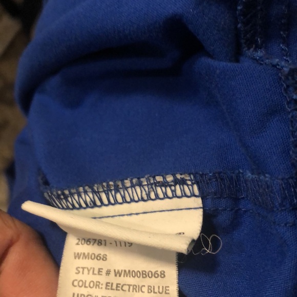 Scrubstar Women’s Navy Blue Cargo Jogger Pull-On 3 Pockets Scrub Pant Sz Large - Picture 12 of 13